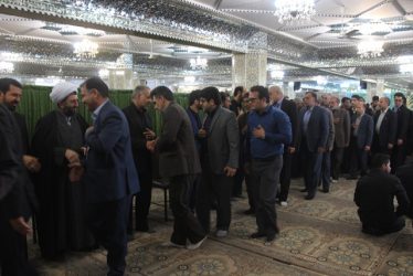 مراسم گرامیداشت همسر فرمانده نیروی انتظامی شهرستان رفسنجان برگزار شد