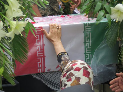 برنامه تشییع و خاکسپاری شهید محمد صادقی در رفسنجان