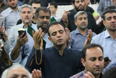 آیین معنوی اولین شب قدر رمضان ۹۶ در رفسنجان برگزار شد / تصاویر