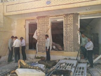 انفجار منزل مسکونی در رفسنجان یک مصدوم برجای گذاشت / تصاویر