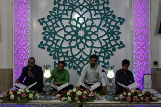 برگزاری مراسم جزء خوانی قرآن کریم در حسینیه ماهونک رفسنجان / عکس