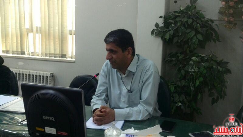 امان الله جوانشاه مدیر مرکز تحقیقات پسته کشور در رفسنجان