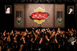 حسینیه نخل رفسنجان میزبان عزاداران امام حسین(ع) در هیات کربلا / تصاویر