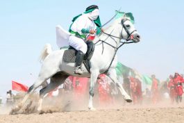 شبیه خوانی سقای دشت کربلا در ناصریه رفسنجان