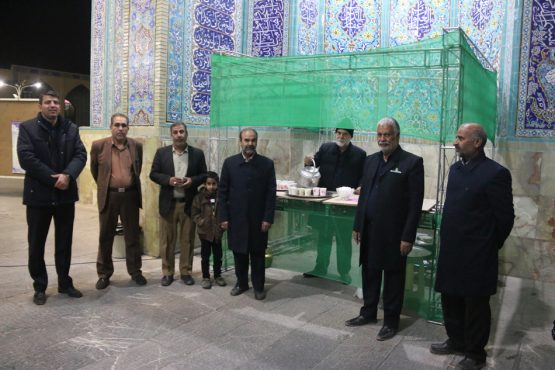جشن میلاد خادمین افتخاری مسجد مقدس جمکران در مسجد جامع رفسنجان / عکس