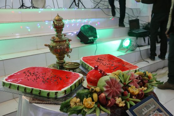 جشن یلدا در مرکز شبانه روزی معین زاده رفسنجان / گزارش تصویری