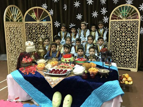 جشن یلدا در مدارس و مهدکودک های رفسنجان / گزارش تصویری