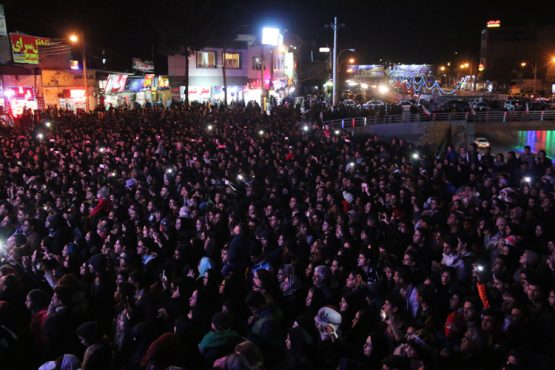 جشن بزرگ انقلاب در رفسنجان برگزار شد/تصاویر