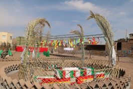 نمایشگاه فرهنگ فاطمی و انقلابی در رفسنجان برپا شد / تصاویر