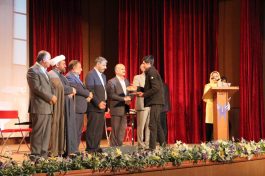 جشن اهدا جوایز برگزیدگان جشنواره خوشنویسی فجر رفسنجان برگزار شد/تصاویر