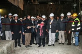 افتتاح طرح های مس سرچشمه رفسنجان توسط وزیرصنعت، معدن و تجارت/ تصاویر