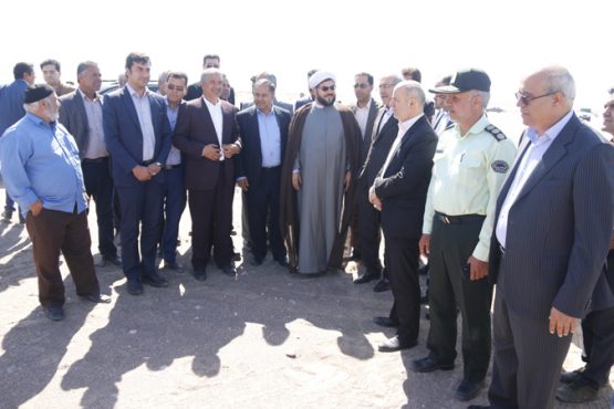 اعضای کمیسیون اقتصادی مجلس شورای اسلامی از حومه رفسنجان بازدید کردند/تصاویر
