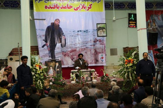 اولین سالگرد شهید مدافع حرم حامد بافنده در رفسنجان برگزار شد / تصاویر