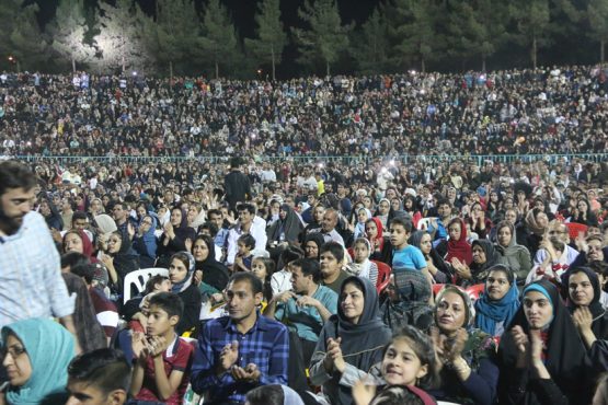 جشن عید سعید فطر در رفسنجان برگزار شد/تصاویر