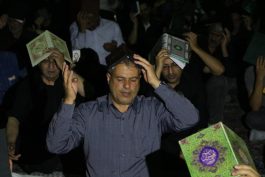 ندای «الغوث» مردم رفسنجان در دومین شب از لیالی قدر در شهر طنین‌انداز شد + تصاویر
