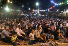 جشن میلاد امام رضا(ع) در آستان قدس رفسنجان برگزار شد / تصاویر