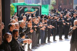 تجمع هیئت های مذهبی رفسنجان در تاسوعای حسینی/تصاویر