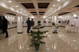 نمایشگاه حراج آثار هنری عکاسی در رفسنجان گشایش یافت / تصاویر