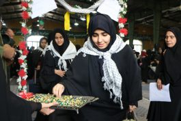 ۲۵۰ دانش آموز دختر از رفسنجان راهی سفر معنوی راهیان نور شدند / عکس