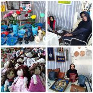 نمایشگاه توانمندیهای معلولین در رفسنجان گشایش یافت / عکس