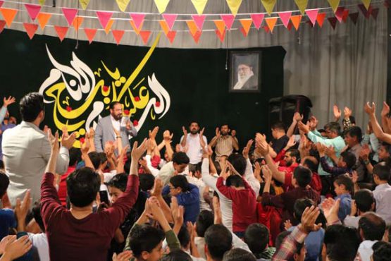 جشن میلاد صاحب الزمان(عج) در حسینیه نخل رفسنجان برگزار شد / تصاویر