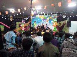 حضور گروه تئاتر هزار دستان رفسنجان در هجدک کرمان