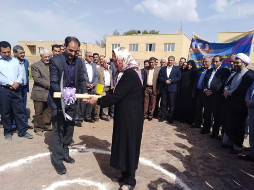 کلنگ خیری دیگر از امین بر زمین رفسنجان زده شد / تصاویر