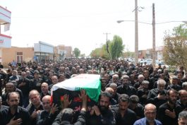 پدر شهیدان کدخدایی در رفسنجان تشییع و خاکسپاری شد/ تصاویر