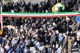 بزرگداشت سالروز قیام ملی نهم دی ماه در رفسنجان/ تصاویر