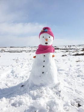 برف بازی رفسنجانی ها در جاده سرچشمه + تصاویر