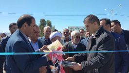 ۸ طرح عمرانی و کشاورزی در بخش نوق رفسنجان به بهره برداری رسید/ تصاویر