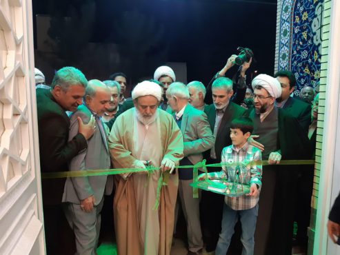 شبستان اصلی مسجد الزهرا (س) رفسنجان در شب میلاد حضرت فاطمه(س) افتتاح شد + تصاویر