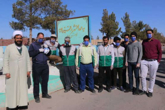 خادمین رفسنجانی، جهاد گونه پای کار ایستاده اند/ تصاویر