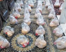 توزیع کمک های نقدی و غیر نقدی خیّر تهرانی بین نیازمندان رفسنجان