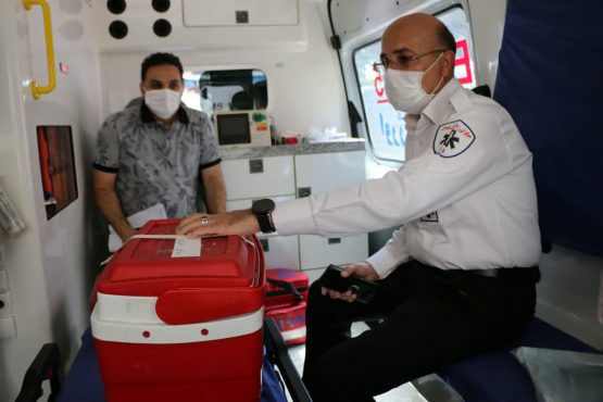 چهارمین اهدای قلب هوایی در کشور، در بیمارستان رفسنجان انجام شد + تصاویر