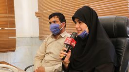 لحظات خوشی که بانوی نابینای رفسنجانی در کنار همسر بینای خود رقم می زند + عکس