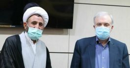 دیدار نماینده مردم رفسنجان و انار با وزیر بهداشت
