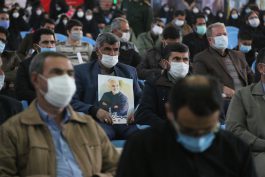 اولین سالگرد شهادت سردار سلیمانی در رفسنجان برگزار شد + تصاویر