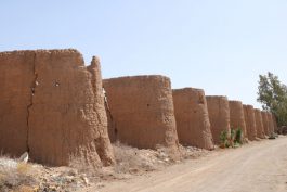 دیوار آگاه با قدمتی ۱۰۰ ساله در علی آباد انقلاب احیا می شود + عکس