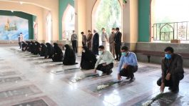 خبرنگاران رفسنجان با آرمان های شهدا تجدید میثاق کردند / عکس