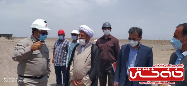 تصفیهخانه آب رفسنجان پیشرفت خوبی دارد