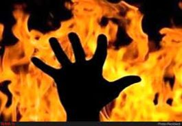 شعله های آتش جان کودک ۴ ساله رفسنجانی را گرفت