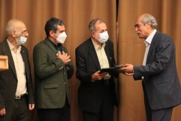 تقدیر از استاد خوش نویسی ایران در رفسنجان