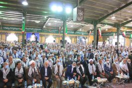 گردهمایی رزمندگان دفاع مقدس شهرستان های رفسنجان و انار + تصاویر