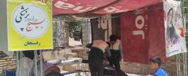اردوی جهادی در روستای ده رنج توسط تیم های بسیج جامعه پزشکی رفسنجان+تصویر