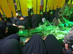 ناله های مادر سردار شهید بادپا در کنار پیکر مطهر شهید گمنام + فیلم