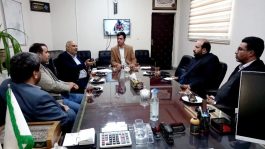 دیدار مسئولین دانشگاه آزاد اسلامی شهرستان رفسنجان با شهردار و رئیس شورای اسلامی شهر کشکوئیه 