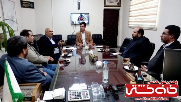 دیدار مسئولین دانشگاه آزاد اسلامی شهرستان رفسنجان با شهردار و رئیس شورای اسلامی شهر کشکوئیه
