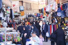 حال و هوای نوروزی بازار رفسنجان