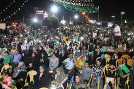 برگزاری جشن غدیر در بلوار امام علی (ع) رفسنجان